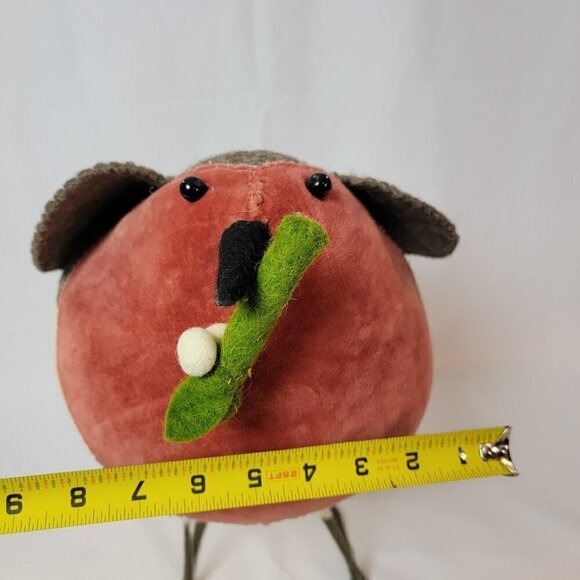 Large Mistletoe Standing Christmas Robin from Fiona Walker UK - Picture 9 of 10